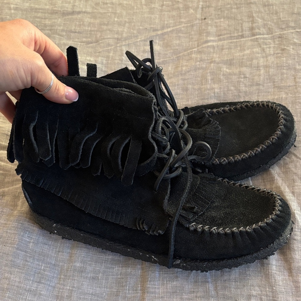 Eastland moccasin black boots - Picture 2 of 4